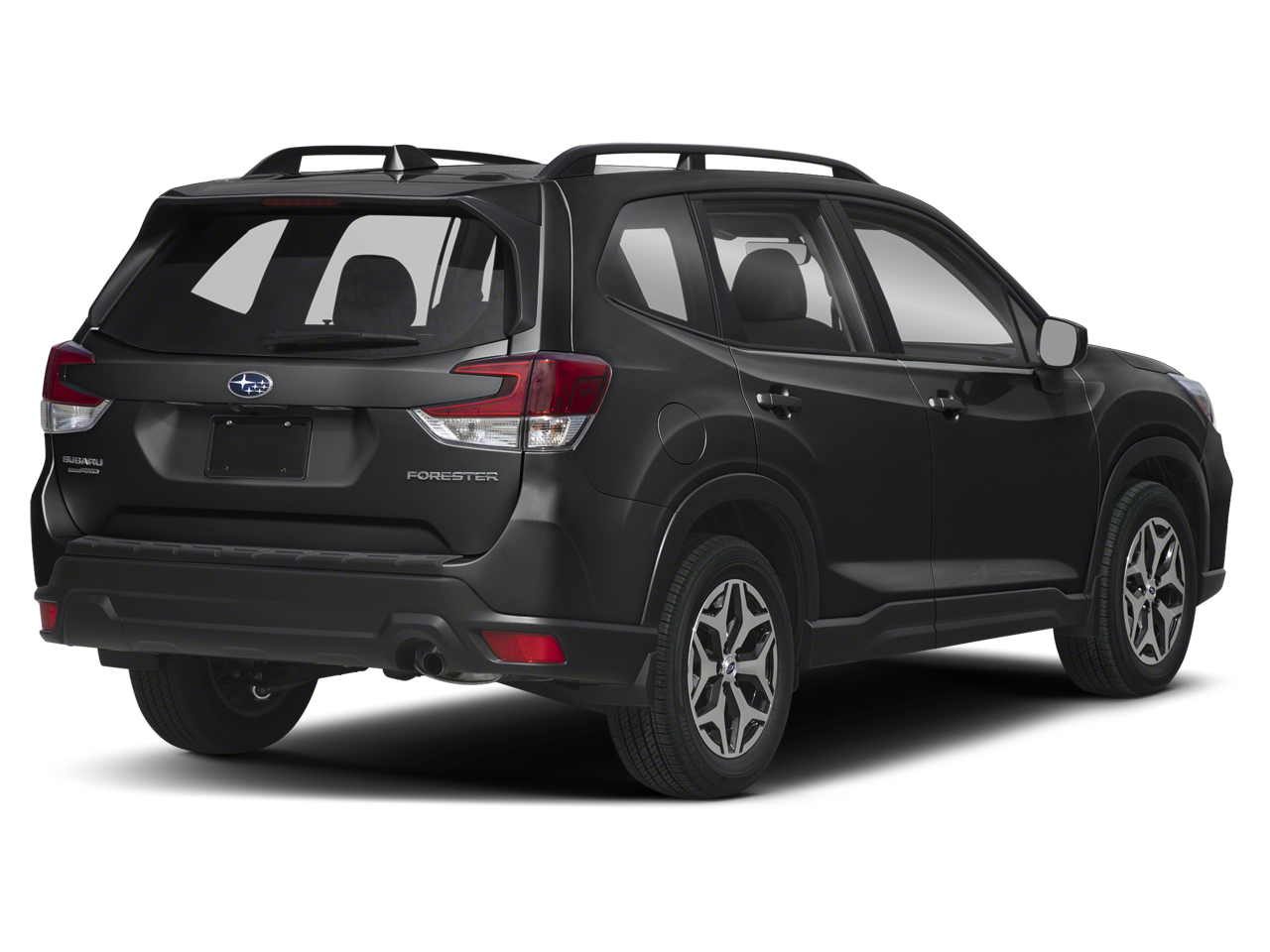 2021 Subaru Forester — rear three-quarter view