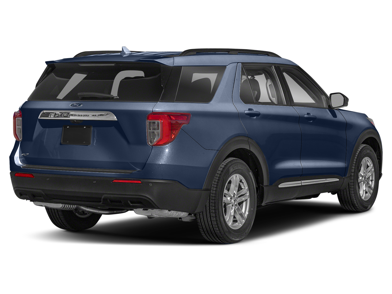 2023 Ford Explorer — rear three-quarter view