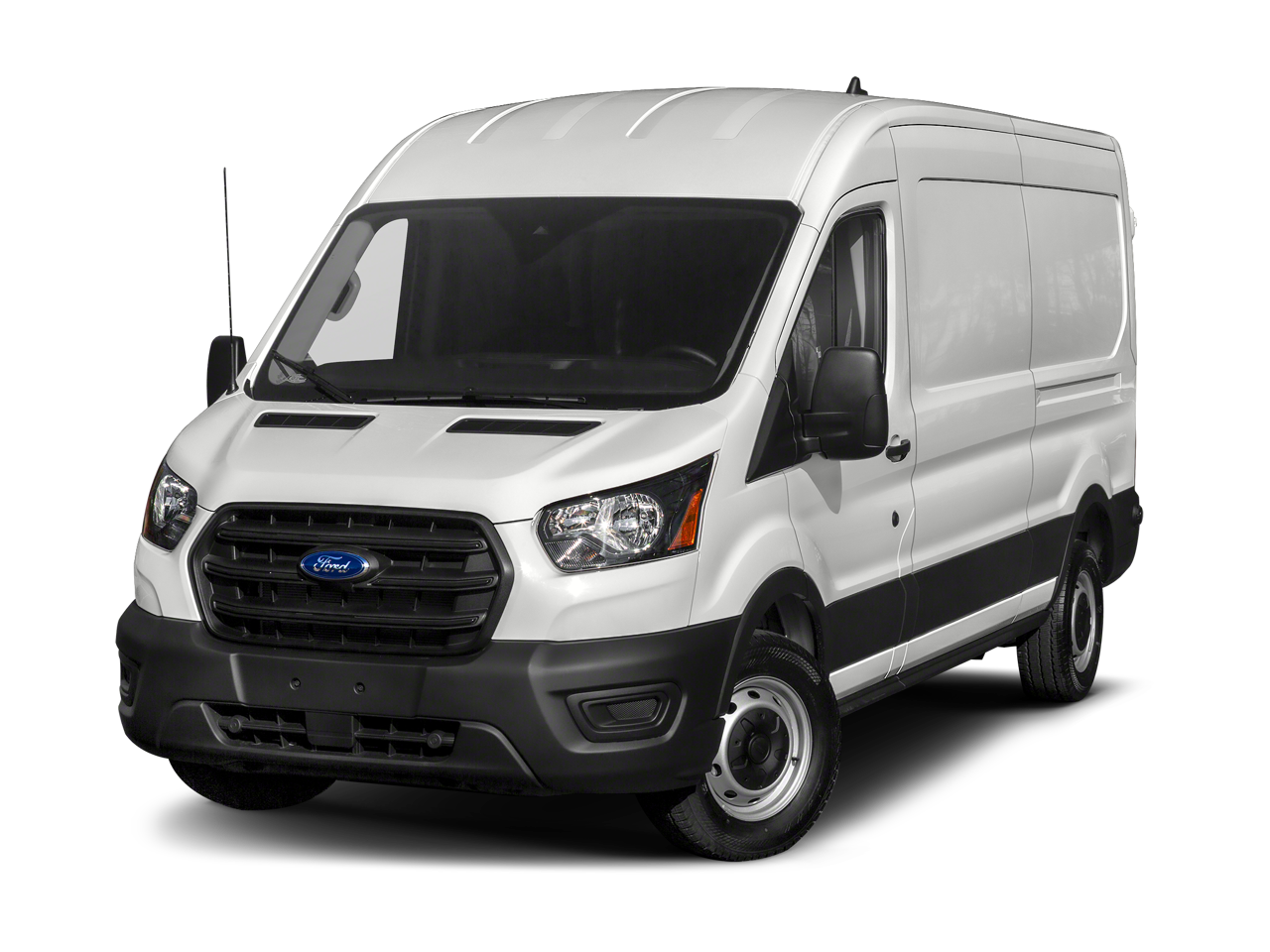 2020 Ford Transit-350 Base in Magnetic — front three-quarter view