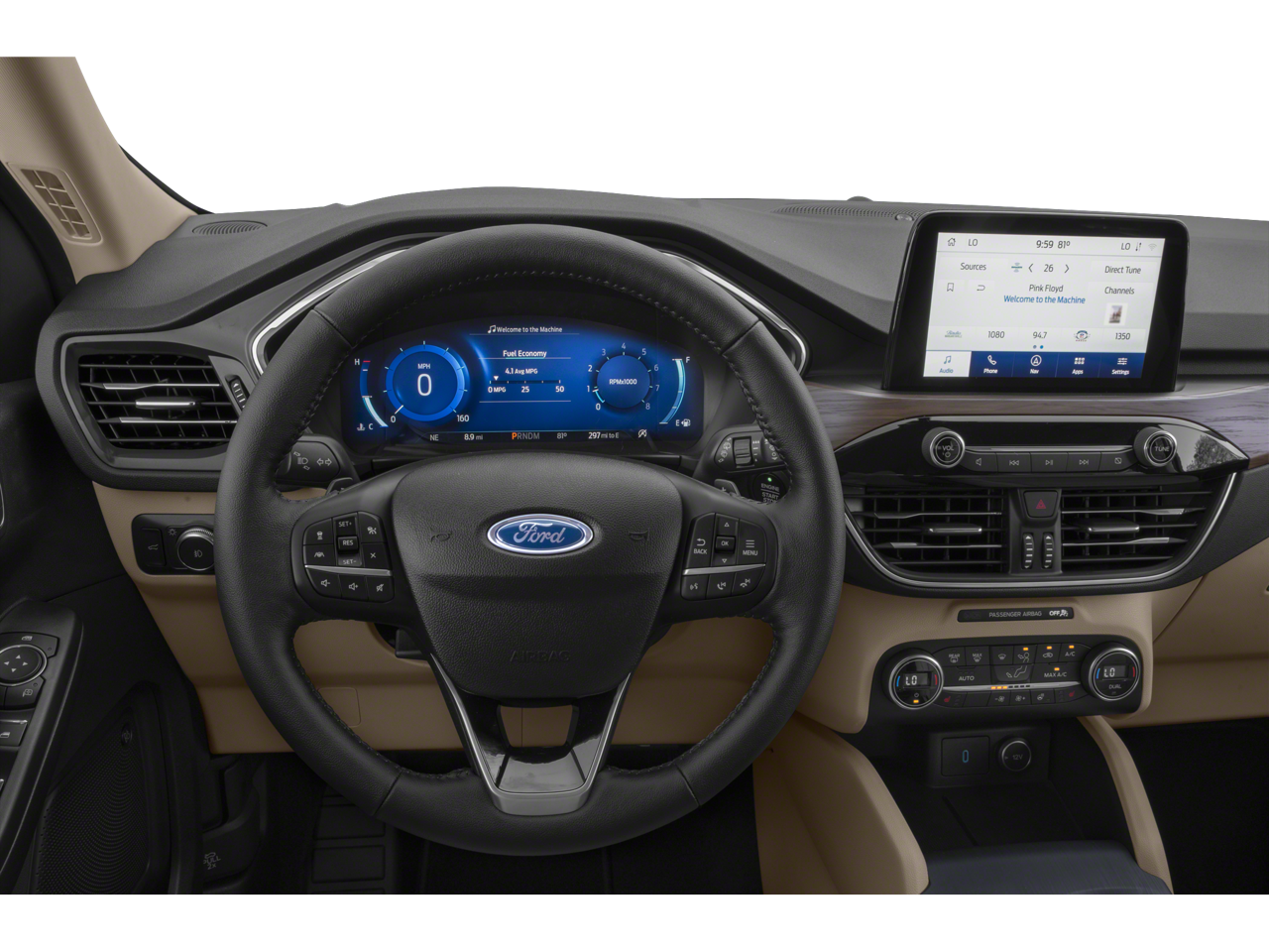 2022 Ford Escape — interior view