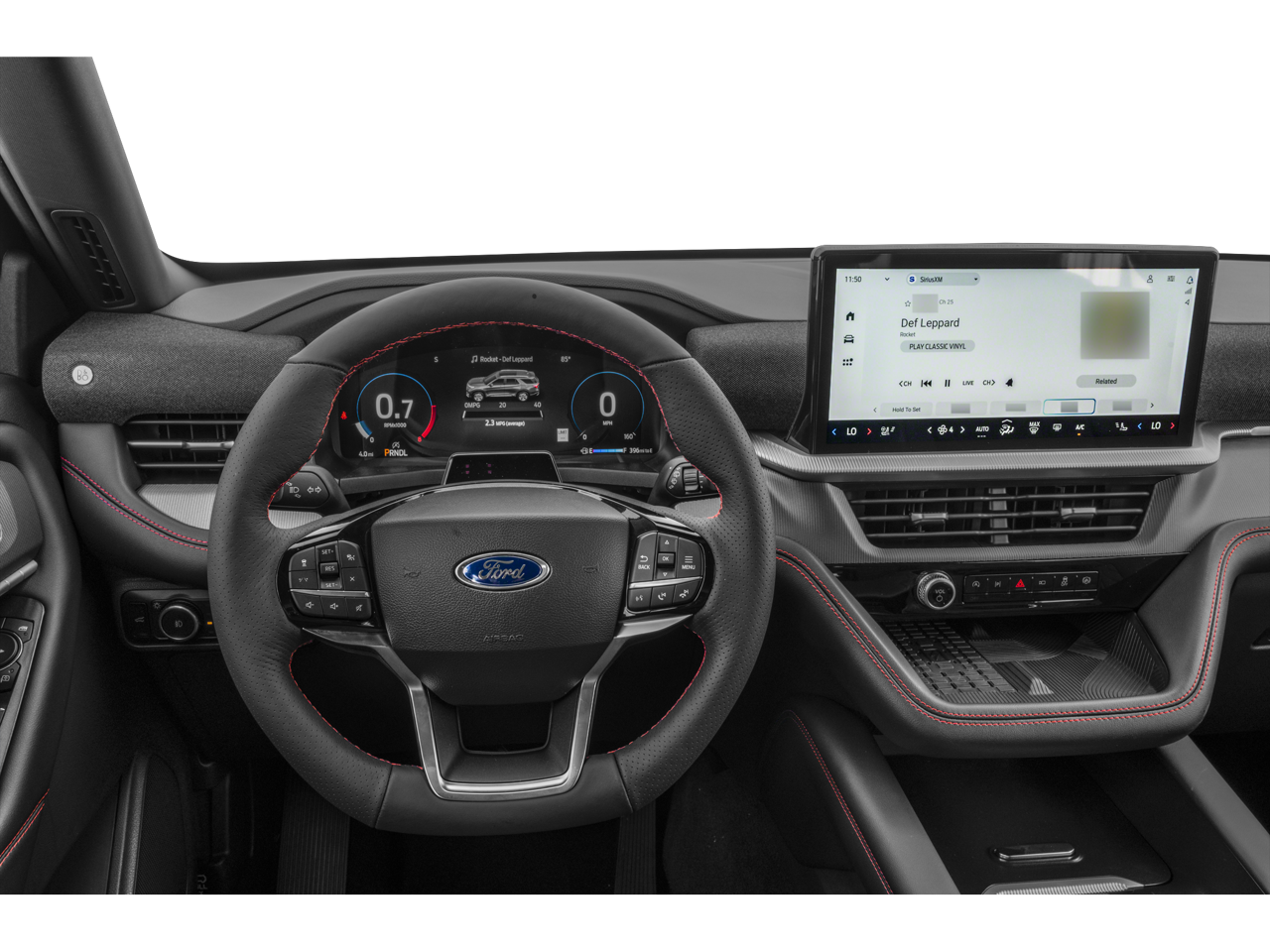 2026 Ford Explorer — interior view