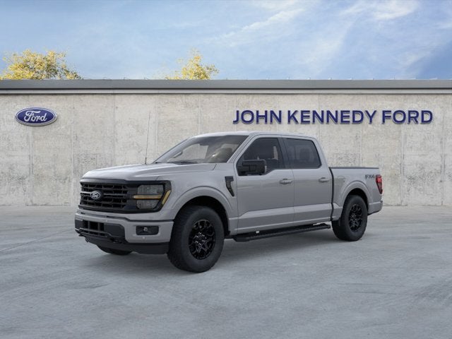 2026 Ford F-150 XLT in Avalanche — front three-quarter view