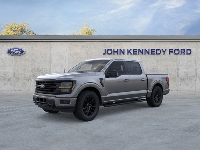 2026 Ford F-150 XLT in Carbonized Gray Metallic — front three-quarter view