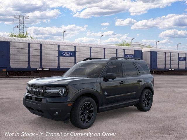 2026 Ford Bronco Sport Outer Banks in Shadow Black — front three-quarter view