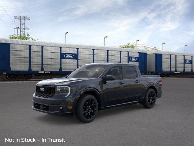 2026 Ford Maverick Lobo Standard in Shadow Black — front three-quarter view