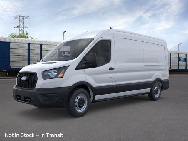2026 Ford Transit Cargo Van Base in Oxford White — front three-quarter view