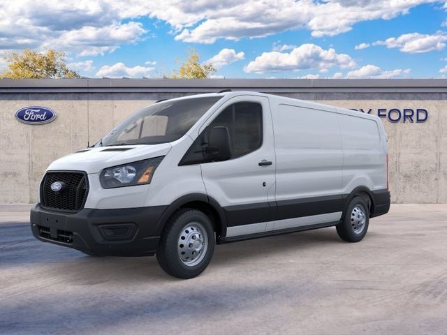 2026 Ford Transit Cargo Van Base in Oxford White — front three-quarter view