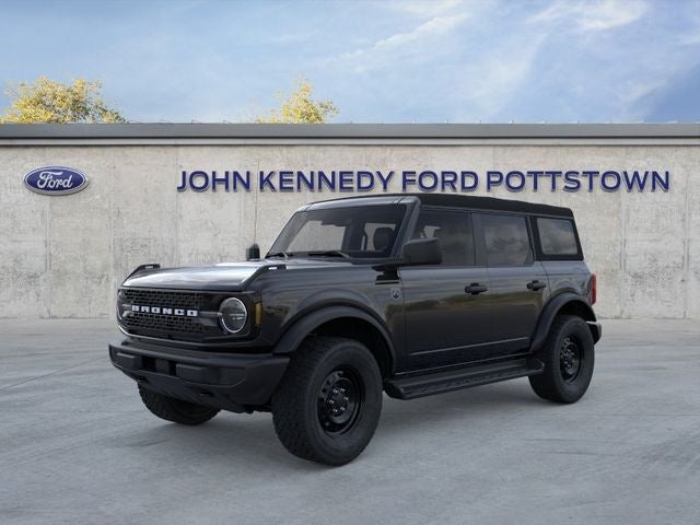 2026 Ford Bronco Big Bend in Shadow Black — front three-quarter view