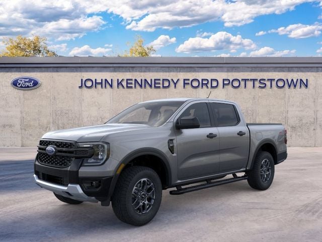 2026 Ford Ranger XLT in Carbonized Gray Metallic — front three-quarter view