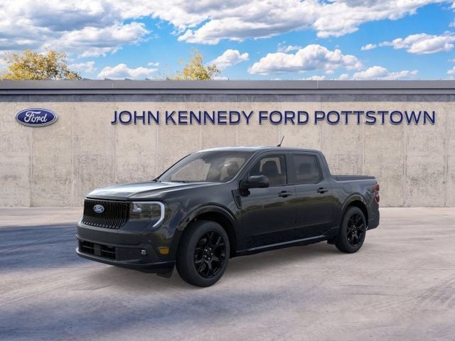 2026 Ford Maverick Lobo Standard in Shadow Black — front three-quarter view