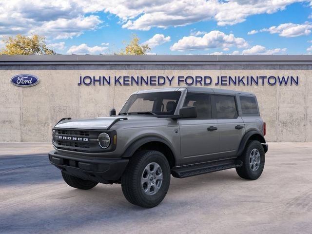 2026 Ford Bronco Big Bend in Gray Metallic — front three-quarter view