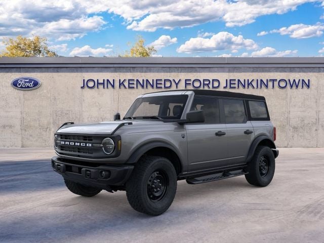 2026 Ford Bronco Big Bend in Gray Metallic — front three-quarter view