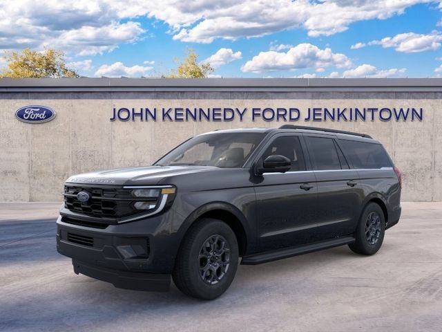 2026 Ford Expedition Max Active in Gray Metallic — front three-quarter view