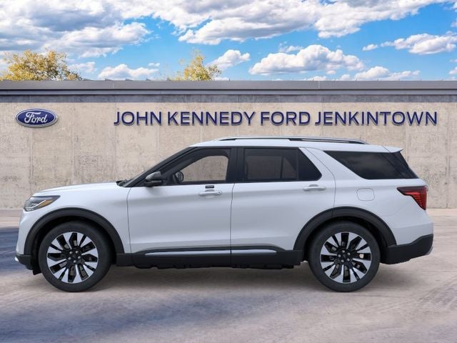 2026 Ford Explorer — rear three-quarter view