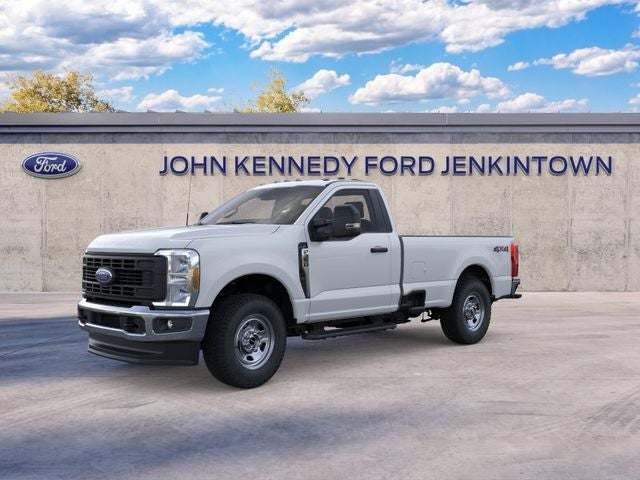 2026 Ford F-350SD XL in Oxford White — front three-quarter view