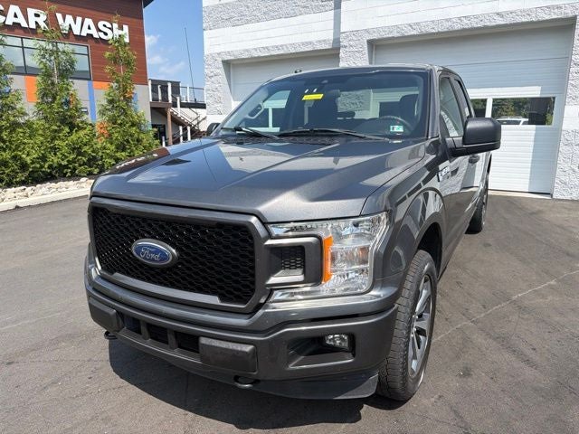 2019 Ford F-150 XL in Magnetic — front three-quarter view