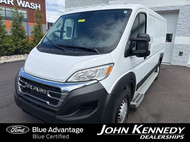 2025 RAM ProMaster 2500 Base in Bright White Clearcoat — front three-quarter view