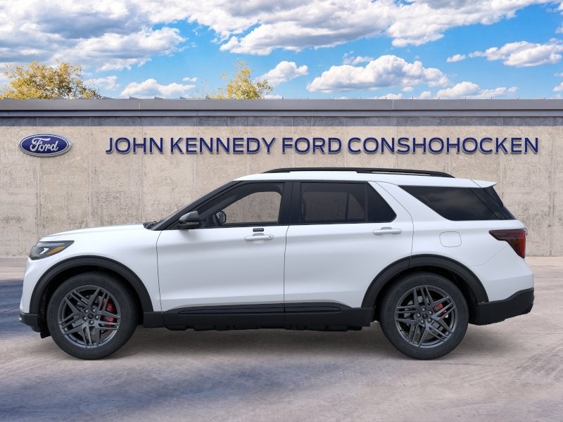 2026 Ford Explorer — rear three-quarter view