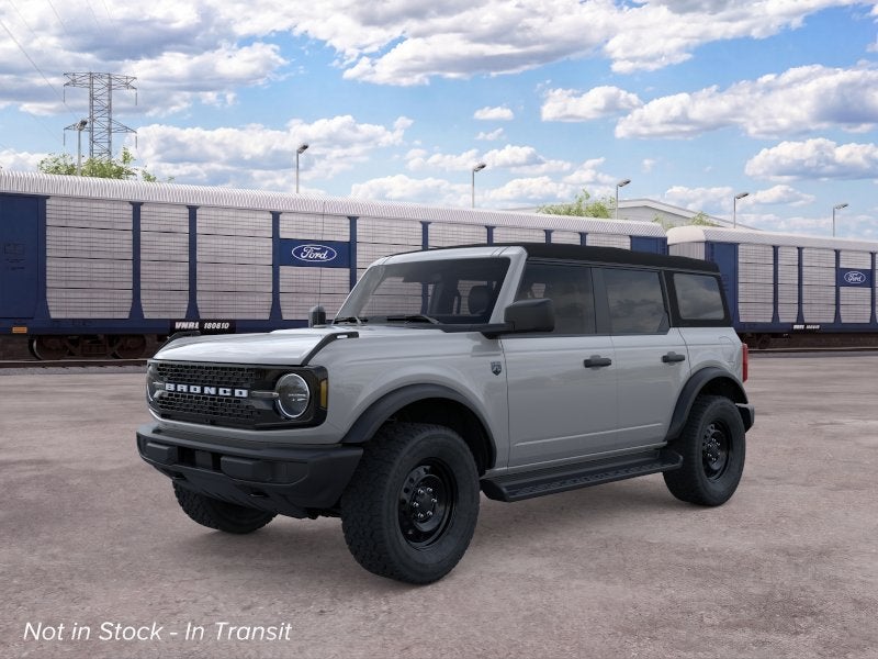 2026 Ford Bronco Big Bend in Avalanche Gray — front three-quarter view