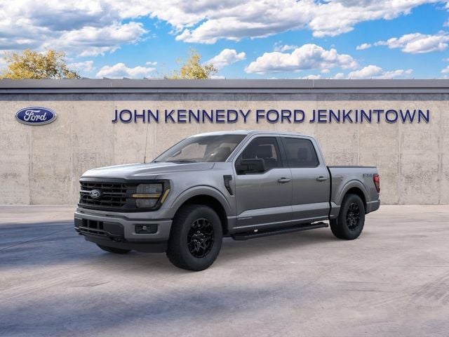 2026 Ford F-150 XLT in Carbonized Gray Metallic — front three-quarter view