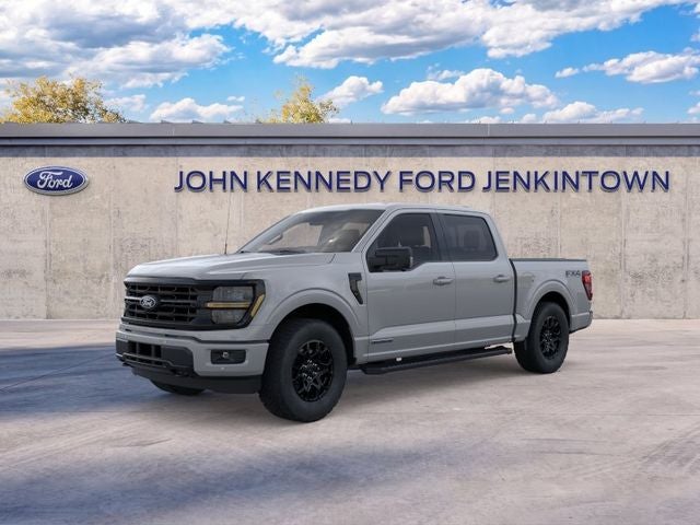 2026 Ford F-150 XLT in Avalanche — front three-quarter view