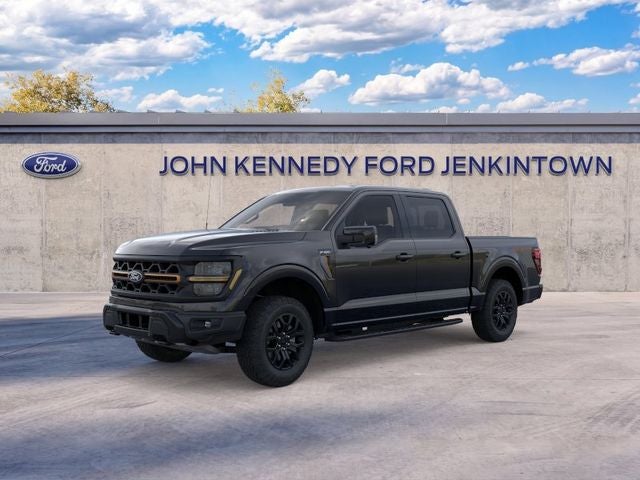 2026 Ford F-150 Tremor in Agate Black Metallic — front three-quarter view