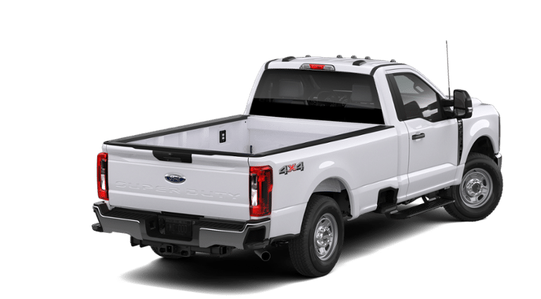 2026 Ford Super Duty — rear three-quarter view