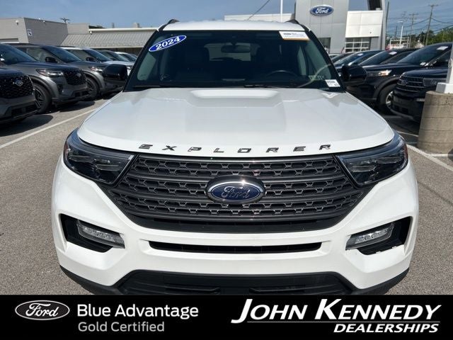 2024 Ford Explorer — rear three-quarter view