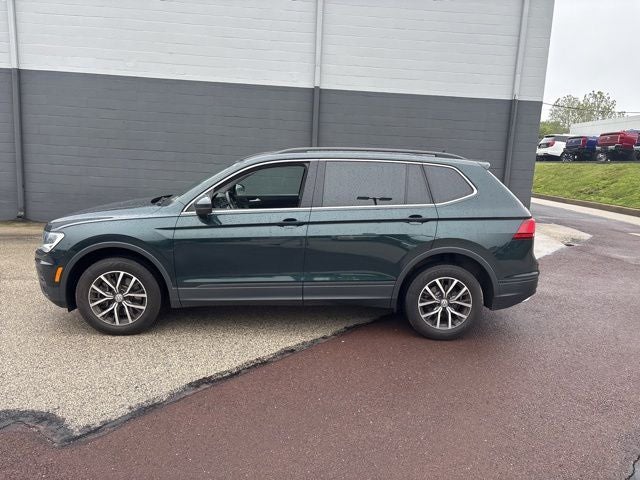 2019 Volkswagen Tiguan — rear three-quarter view