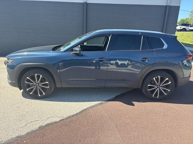 2024 Mazda Mazda CX-50 2.5 S Premium Plus Package in Blue Metallic — front three-quarter view
