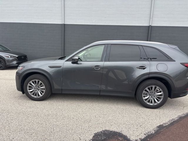 2024 Mazda Mazda CX-90 3.3 Turbo Preferred Plus in Machine Gray Metallic — front three-quarter view