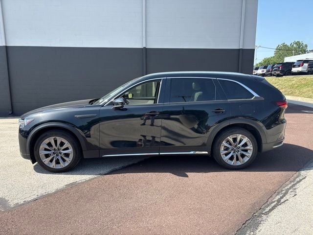 2024 Mazda Mazda CX-90 3.3 Turbo Premium Plus in Jet Black Mica — front three-quarter view